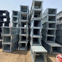 Abrazadera de encofrado de viga de hormigón ajustable eléctrica, columna de Construcción automática, tensor de construcción rápida, banda de acero galvanizada