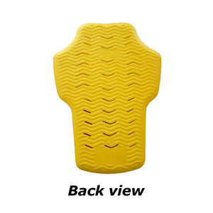 Inserts de <span class=keywords><strong>protection</strong></span> dorsale jaune pour adultes CE <span class=keywords><strong>niveau</strong></span> <span class=keywords><strong>2</strong></span> matériau <span class=keywords><strong>D3o</strong></span> similaire en mousse PU souple et flexible EN1621-<span class=keywords><strong>2</strong></span> respirante 2014 FB XY905 - Product Image 3