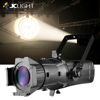 Projecteur Ellipsoïdal LED DMX en Aluminium 150w 180w 200w 300w pour Église, Théâtre, Studio, Scène, Lumière Blanche Froide/Chaude