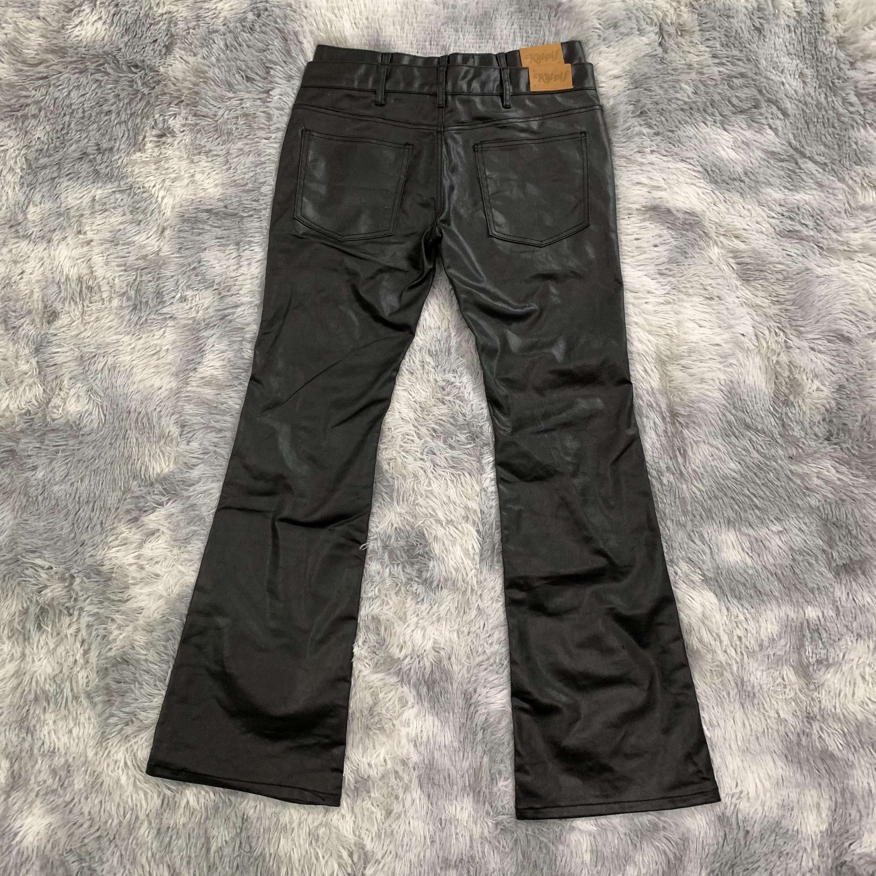 no mass prod 008 glm waxed denim jeans no mass prod 008 glm waxed