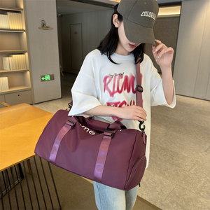 Sac de <span class=keywords><strong>voyage</strong></span> grande capacité, sac de sport imperméable, sac de sport tendance <span class=keywords><strong>pour</strong></span> homme et femme avec compartiment à chaussures et séparation sec-humide - Product Image 3