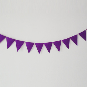 Striscione in Feltro per Feste di <span class=keywords><strong>Compleanno</strong></span>, Decorazioni per Natale, Pasqua, Capodanno, Ornamenti Speciali Uno Due - Product Image 2