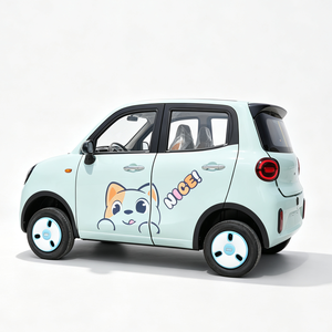 Mini <span class=keywords><strong>Auto</strong></span> Elettrica Compatta a Bassa Velocità con Grafiche a Tema Cane Cartone Animato, Carrozzeria Leggera, per Anziani e <span class=keywords><strong>Donne</strong></span> - Product Image 2