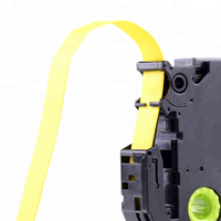 Grosir 11.7mm panas dapat menyusut HSE631 kabel tabung penanda Printer Transfer termal kompatibel Printer Label lebar 12mm