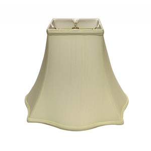 Paralume HMS 14 \ "Monay Shantung quadrato Premium in avorio eleganti cover e sfumature - Product Image 1