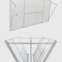 HITECDAD-Lámpara LED de Bádminton de alta calidad, sin sombra, montaje lateral, antideslumbrante, para tenis de mesa y estadio interior