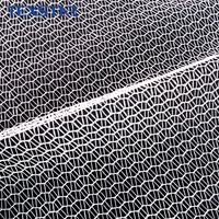 Texstar Umweltfreundliches Ripstop 100% Polyester B4 Mesh Industriegewebe 30gsm 180cm Leichtgewichtiges Netz mit Scrim-Rückseite für Lederbindung