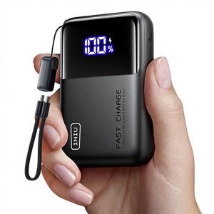 Cargador Portátil <span class=keywords><strong>INIU</strong></span> de 20000mAh Ultracompacto con Carga Rápida Dual PD de 65W, Seguro para Vuelos, con Pantalla LED, USB-C y USB-A - Product Image 1