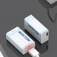 Nouvelle arrivée 9V Type-C 1000mAh li-ion Batterie rechargeable pour multimètre et instrument électronique