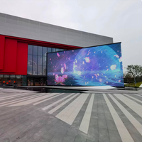 Écran LED holographique transparent et mince P3.91 pour vitrine de magasin, centre commercial, mur vidéo 3D intérieur, publicité