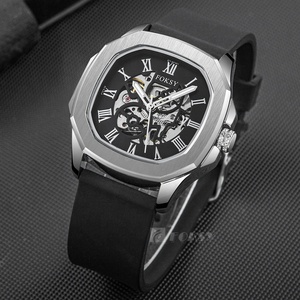 Montre homme de luxe de haute qualité, résistante à l'eau, vente en gros, montre-bracelet personnalisée, <span class=keywords><strong>montres</strong></span> automatiques mécaniques pour hommes - Product Image 1