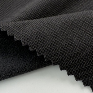 T400 100% Poliestere Tessuto Elasticizzato Resistente alle Pieghe e al Vento, Peso Medio, Traspirante con Motivo a Pois e Righe - Product Image 2