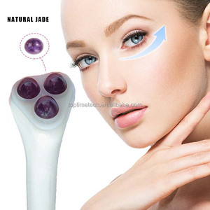 Rodillo Facial de Jade Natural Patentado para el Cuidado de la <span class=keywords><strong>Piel</strong></span> Antienvejecimiento, Dispositivo de Masaje Ocular, Gotas para los Ojos, Eliminador de Arrugas - Product Image 5