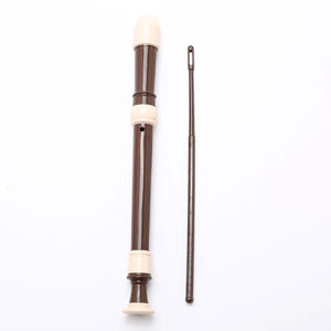 Flauta Dulce Soprano de Estilo <span class=keywords><strong>Barroco</strong></span> de 8 Orificios de Buena Calidad, Marca Swan, Instrumento <span class=keywords><strong>Musical</strong></span> de ABS para Niños y Adultos - Product Image 3