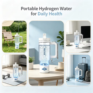 Botella de Agua Hidrogenada OEM ODM de 920 ml, <span class=keywords><strong>99.99</strong></span>% de Pureza, Produce Hidrógeno en 10/20 Minutos, Botella Resistente para Amantes del Deporte y Entrenamiento - Product Image 3