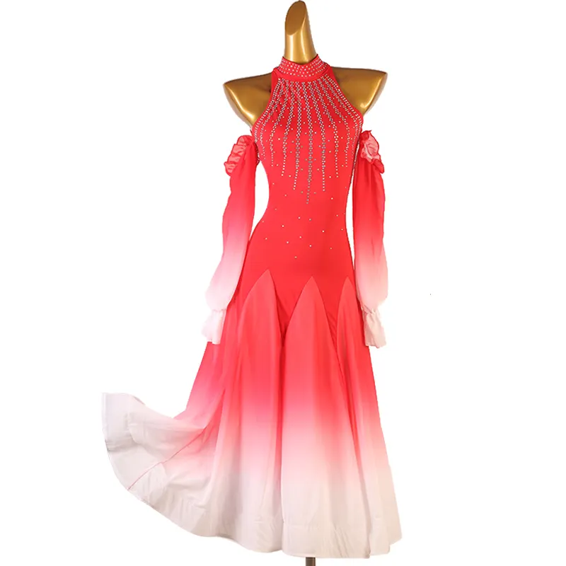 Goede Kwaliteit Fabriek Prijs Sexy Balzaal Rood Kostuum Matric Dansjurken Voor Volwassenen Vrouwen
