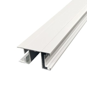 Rail de store en aluminium alvéolé blanc de cinquième génération personnalisé, 6 mètres, conception silencieuse pour stores enrouleurs - Product Image 4