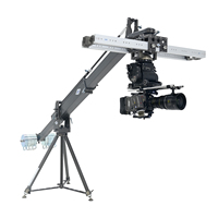 Rail de glissière pour caméra NSH Professional en alliage d'aluminium argenté, silencieux, stable, portable, longueur 80 cm