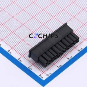 ZX-MX3.0-2-11P-HGJK Housing (Wire-to-Board / Wire-to-Wire) P=3mm Connector 2x11P 3mm Micro-Fit (MX 3.0) 3mm - Product Image 2