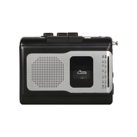 Enregistreurs de cassettes rétro personnalisés Lecteur de cassettes radio portable Amfm Lecteur de musique MP3 Baladeur Cassette portable Lecteur de cassettes radio