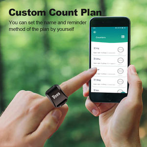 2025 New Arrival Finger Counter <b>Smart</b> <b>Ring</b> Hot Sale Remote Control for IOS for Muslims <b>Smart</b> Zikr <b>Ring</b> - Product Image 6