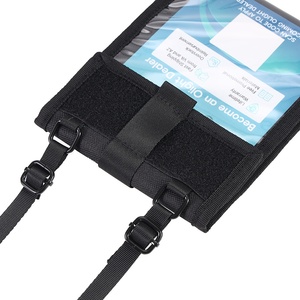Porta Carte Multifunzionale in Oxford da Appendere al Collo, Porta Passaporto Pieghevole per Viaggi ed Esposizioni, Logo Personalizzabile - Product Image 5