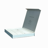 Boîte-cadeau cosmétique en forme de livre STPP avec fermeture magnétique, idéale pour divers articles intégrés, y compris des flacons ampoule