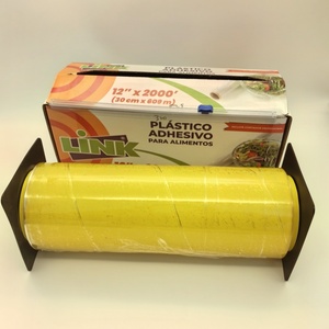 Thân thiện với môi thực phẩm PVC compostable nhựa bám bọc Dispenser mềm CuộN thực phẩm ăn nhẹ dịch vụ thân thiện với môi bám phim bọc - Product Image 1
