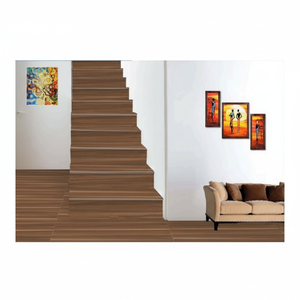 Eco Friendly Step and Riser Porcelain Tiles 200 X 1200 Mm for Sustainable <b>Architecture</b> Stair Tile for Export Sale - Product Image 1