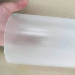 LANDU Extrudierte kundenspezifische Durchmesser Kunststoff Acryl pmma mattierte Satinröhrchen für Led-Beleuchtung