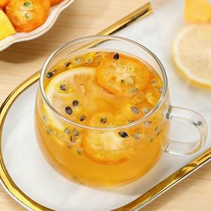 Mélange de thé OEM citron, kumquat et fruit de la passion, agrumes séchés tropicaux riches en vitamine C et antioxydants, emballage en sachet/boîte - Product Image 5