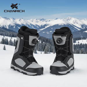 Nouvelles chaussures <span class=keywords><strong>de</strong></span> <span class=keywords><strong>ski</strong></span> chaudes imperméables pour adultes pour l'hiver bottes <span class=keywords><strong>de</strong></span> snowboard à port rapide avec boucle <span class=keywords><strong>en</strong></span> fil d'acier équipement <span class=keywords><strong>de</strong></span> sport <span class=keywords><strong>de</strong></span> plein air - Product Image 4