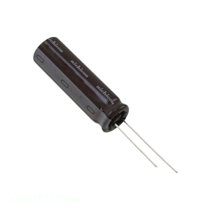 ตัวเก็บประจุ UPM1E222MHD เรเดียล2200 uF 20% 25V มีรูผ่านรู2200 uF - Product Image 1