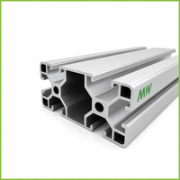 Profilé d'extrusion en alliage d'aluminium industriel à rainures en T pour la construction de cadres de lignes d'assemblage et le support de grandes machines – Vente directe en gros