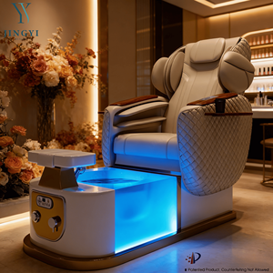 Fauteuils de Pédicure Spa de Luxe Électriques avec Massage des Pieds et des Mains pour Salons – Design Unique - Product Image 1