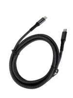 Cable USB-C USB3.1 Gen2 de 10 Gbps, Carga Rápida de 100 W, Nailon Trenzado Duradero y Ecológico, Compatible con Todos los Dispositivos Tipo C, OEM Personalizado