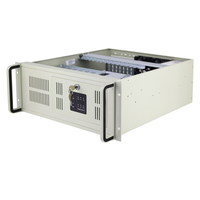 Caja de PC Industrial IPC510H 4U para Montaje en Rack de 19 Pulgadas, Compatible con Placas Base MAX ATX de 12" x 9.6", Fuente de Alimentación Estándar PS2 para Control y Monitoreo