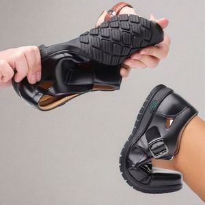 Men's <b>Shoes</b> Business Casual Dress Soft Sole Non-slip Summer Hollow Sandals Sandals <b>for</b> the <b>Elderly</b> Custom <b>Shoes</b> - Product Image 3