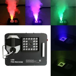 Pulverizador de Niebla Vertical LED Multicolor Brillante, Cuerpo de Aleación de Aluminio Negro, Control Dual, Seis Canales DMX, Amplio Voltaje, Enchufe Europeo - Product Image 2