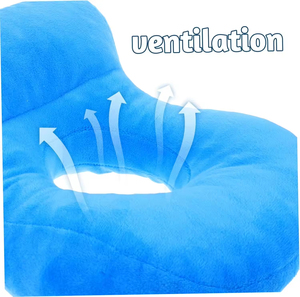 Almohada de Espuma Viscoelástica Suave para Dormir Boca Abajo, Cojín Transpirable para Siesta en el Escritorio, Soporte Versátil para Dormir en la Oficina y de Viaje - Product Image 6