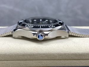 Montre mécanique de plongée de luxe, qualité supérieure, étanche, 42 mm, mouvement ETA 8806 VS Factory, lunette en céramique, vintage, 300 m. - Product Image 4