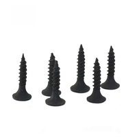 Factory Supplier Black Bugle Head Drywall Screw Coarse Thread Streaker Point Steel Fastener Durable Tapping Screw