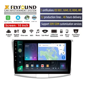 Suitable for European Car Passat B7 Dashboard Multimedia 8+128 Android System car Radio Video 2 din 10 inch Car DVD Player