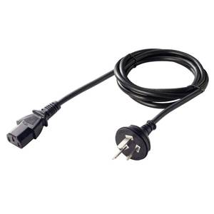 สายไฟ AC สำหรับเครื่องปรับอากาศ Sunny IEC320 C13 ยาว 1.8 เมตร 10A สาย PVC SJTOW ผลิตในจีน - Product Image 1