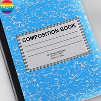 Cubiertas blandas de mármol B5 personalizadas, 100 hojas impresas, cuadernos de composición de escuela primaria para oficina de Escuela Universitaria