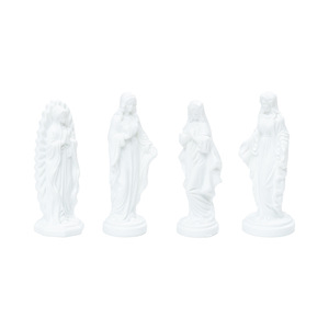 Caja de Joyería Religiosa Sagrada en Miniatura de Resina Epoxi Ecológica con Forma de Helado y Aerografía de la Virgen María para Sala de Oración - Product Image 5