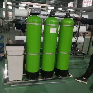 salty borehole reverse osmosis system salt ester solar panel water osmose inverse industriel prix 3000ltrs per hour RO machine