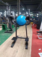 Machine de levage de jambe en métal Station de levage de genou verticale Équipement de levage de jambe suspendu pour la salle de sport ou l'entraînement physique