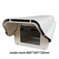 Caja de cámara IP66 para monitoreo de carreteras de 18 pulgadas, carcasa CCTV, jaula protectora, Carcasa para cámara CCTV DSLR