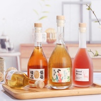 Offre Spéciale – Bouteilles en Verre Transparentes pour Whisky, Vodka, Vin, Tequila – 500ml, 100ml, 200ml – Bouteilles en Verre Gravées pour Alcool et Liqueurs